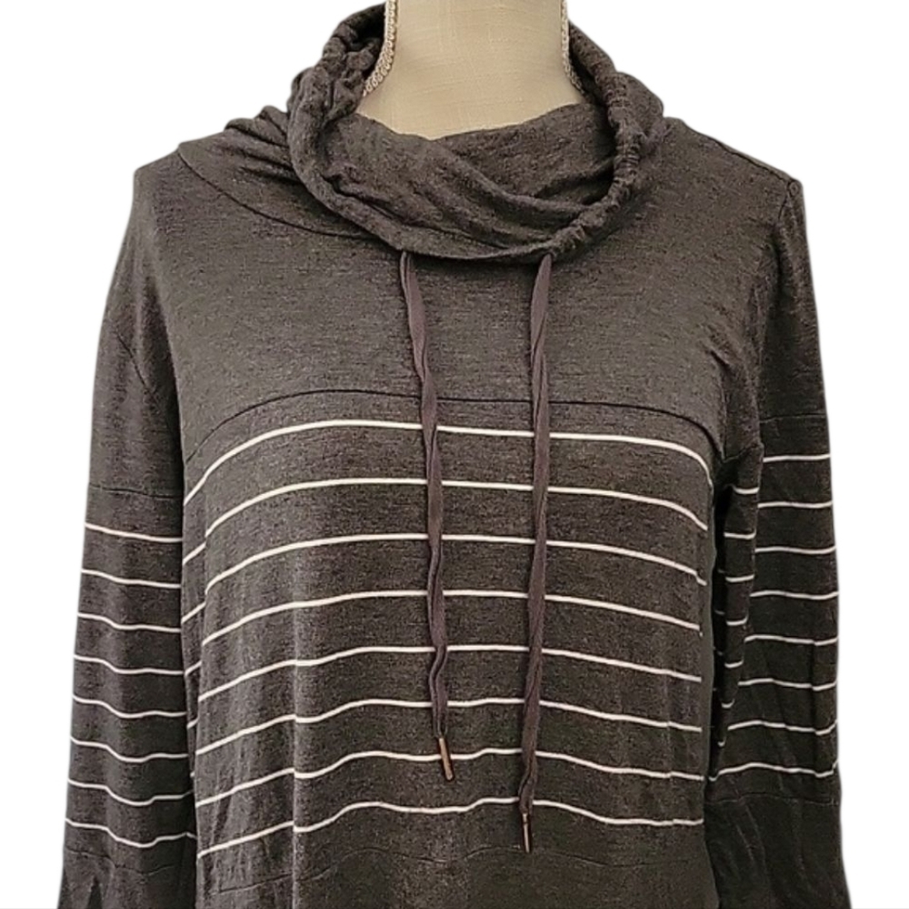 Cato Active USA Gray Cowl Neck Dress - Picture 2 of 3